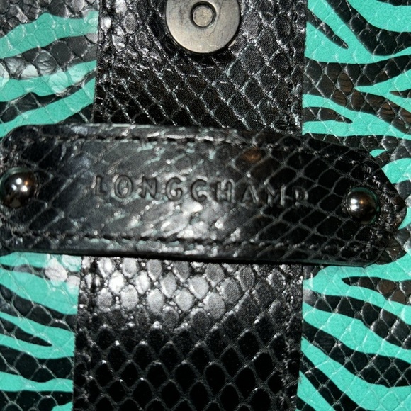 🔥SALE! Longchamp Zebra Embossed Leather bag - Picture 3 of 8